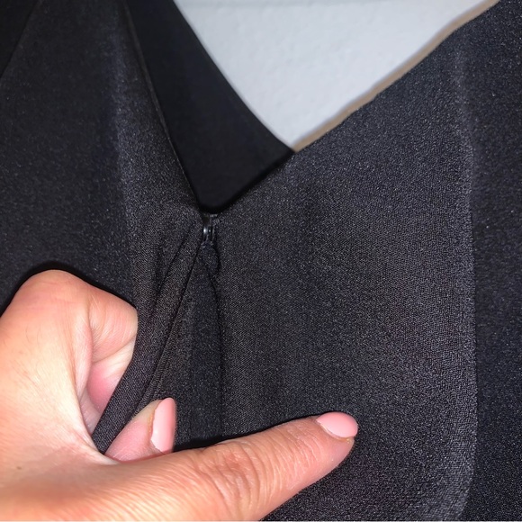 Eloquii wrap style dress size 18 in black - Picture 5 of 10